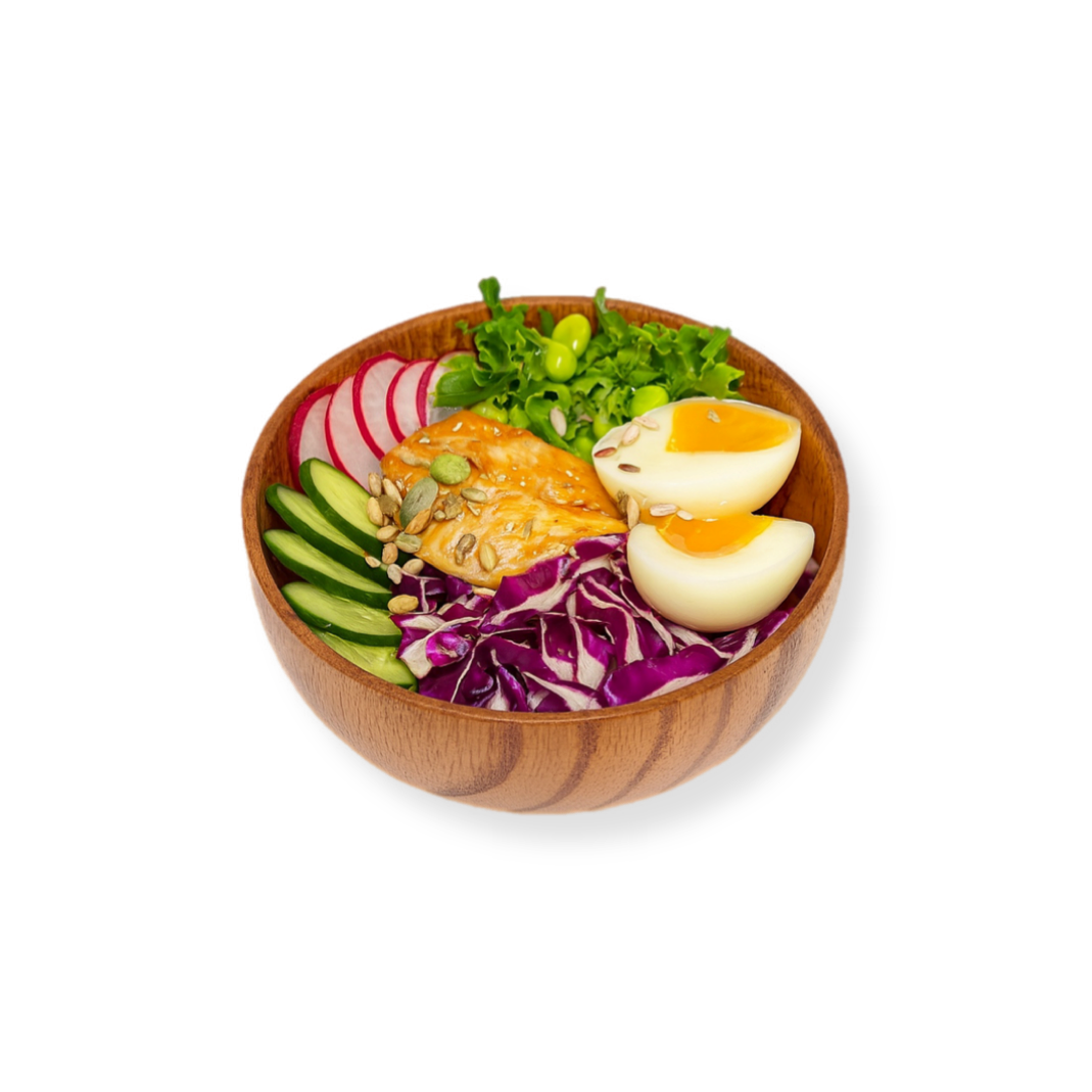 Поке с курицей терияки
