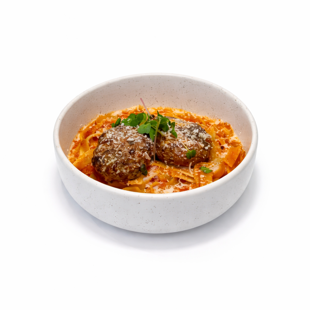 Паста томатная с митболами