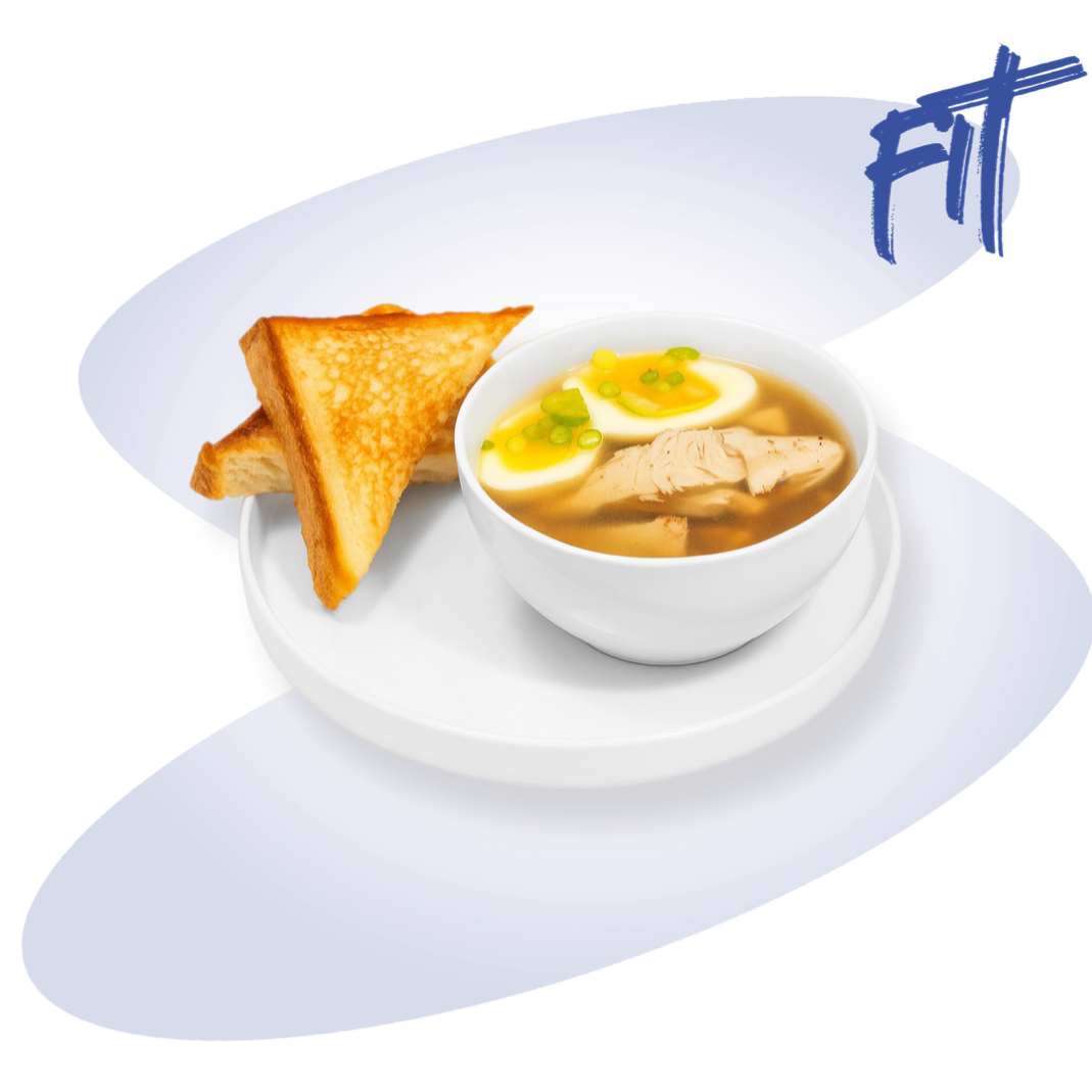 Бульон с курицей