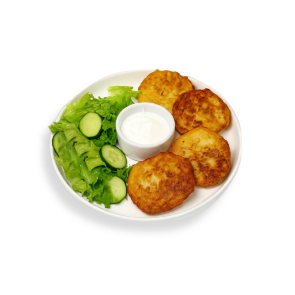 Драники с йогуртом