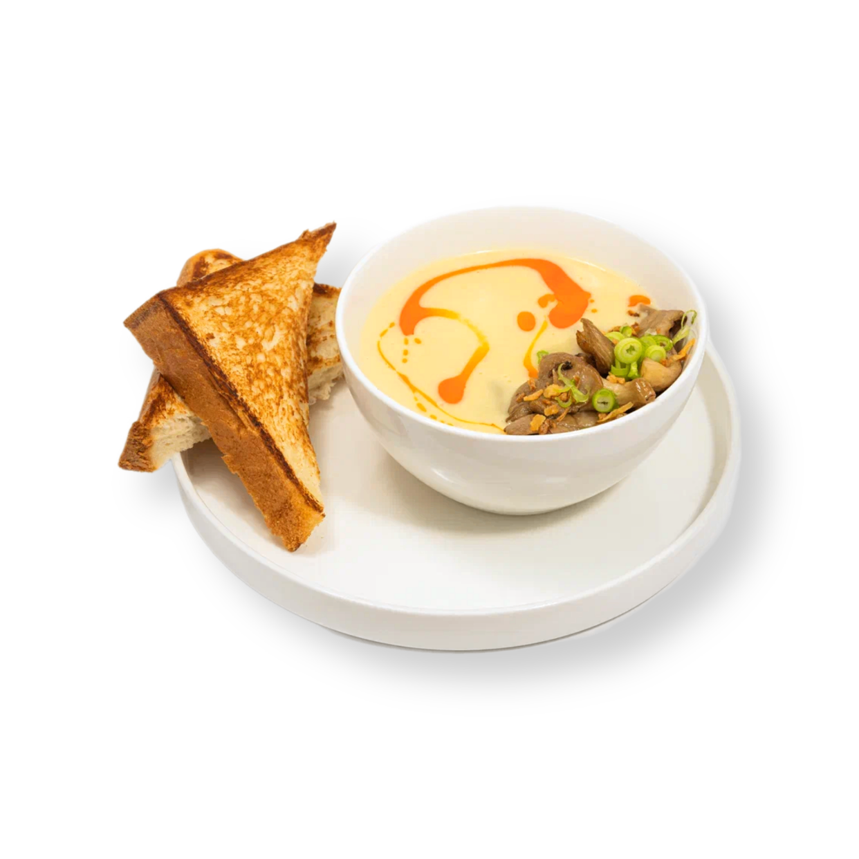 Крем суп картофельный с грибами