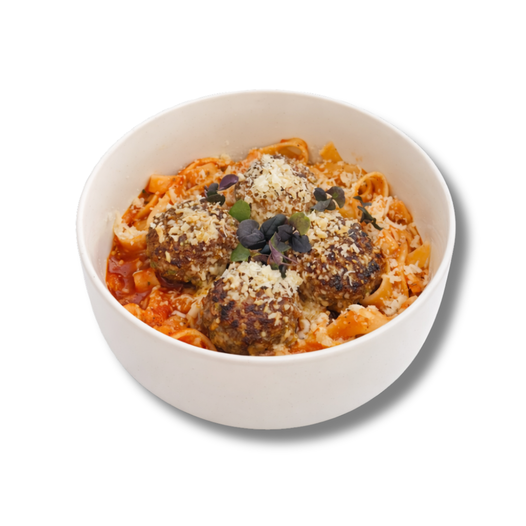 Паста томатная с митболами